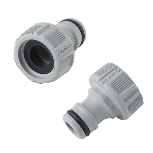 クイーバーコネクト(ネジ付き) ネジ水栓コネクター 20mm （アンチスプラッシュ機能付